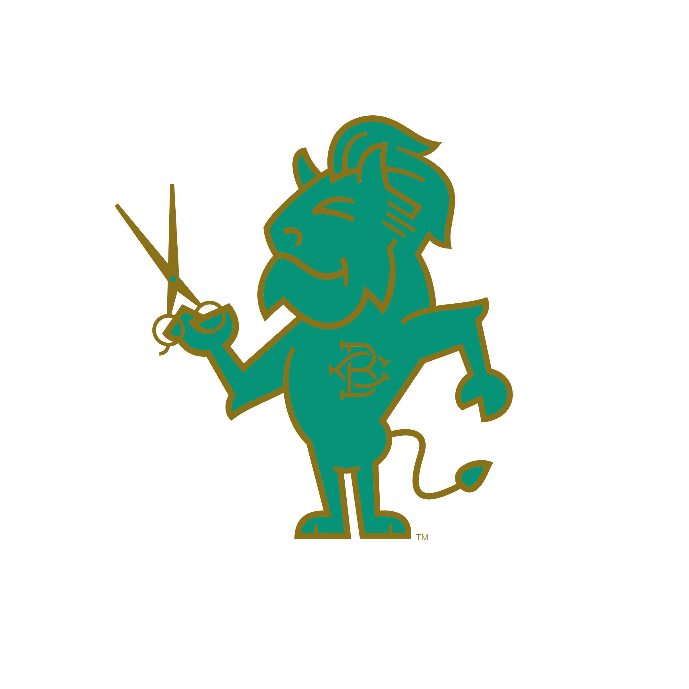 Casablanca Barber lion mascot